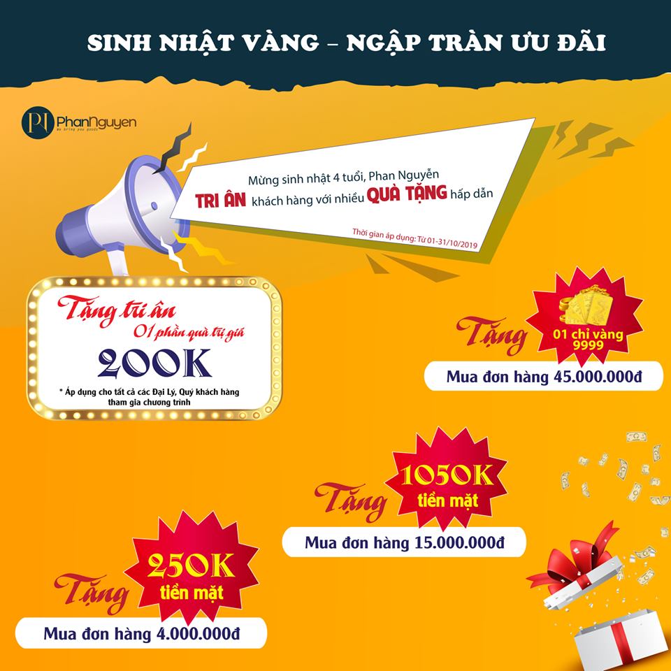 ƯU ĐÃI SINH NHẬT  ĐONG ĐẦY YÊU THƯƠNG